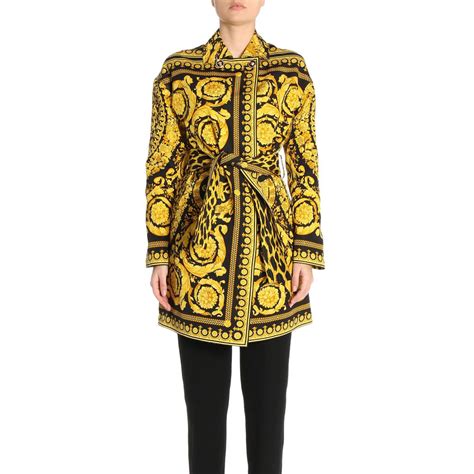 versace womens coats